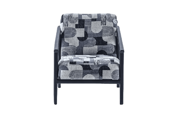 fauteuil design en fourrure